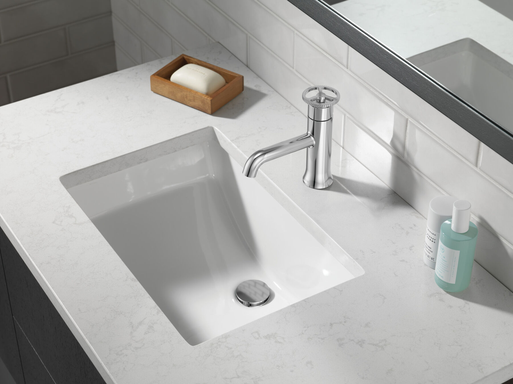 Single Handle Bathroom Faucet, image 4