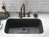 Two Handle Pull-Down Bridge Kitchen Faucet