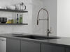 Single-Handle Pull-Down Spring Kitchen Faucet