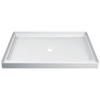 ProCrylic 48 in. x 34 in. Shower Base Center Drain