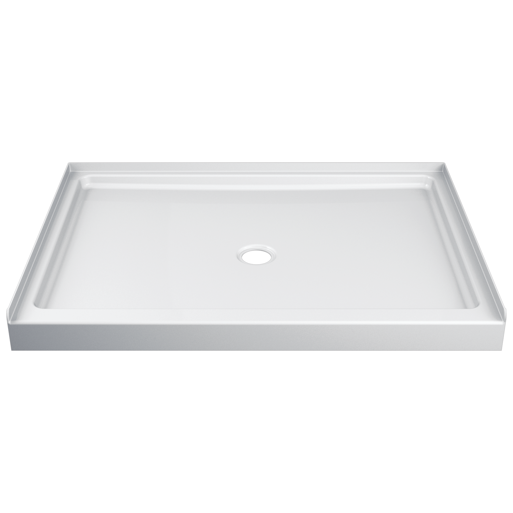 ProCrylic 48 in. x 34 in. Shower Base Center Drain