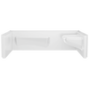 Procrylic Seated Shower Kit 60"x32" Left Drain