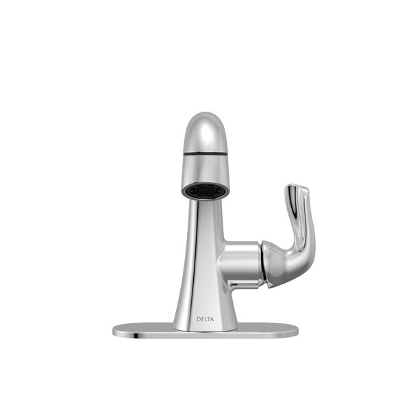 Single Handle Pull-Down Bathroom Faucet
