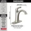 Single-Hole Bathroom Faucet 1L (Recertified)