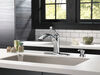 Single Handle Pull-Out Kitchen Faucet with Soap Dispenser