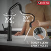 Touch2O&reg; Technology Kitchen Faucet with Touchless Technology