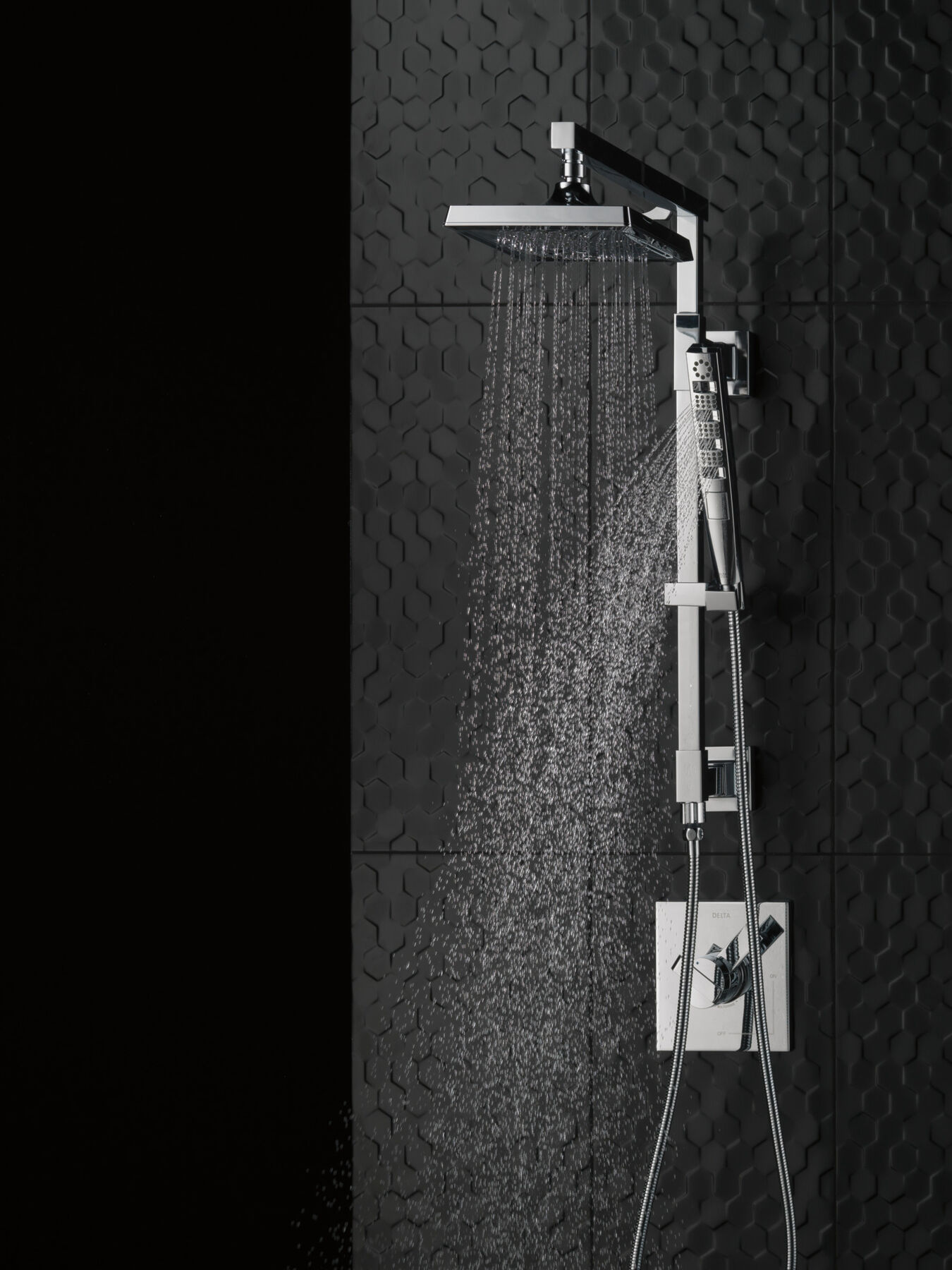 H2OKinetic® Hand Shower 1.75 GPM 4-Setting, image 4