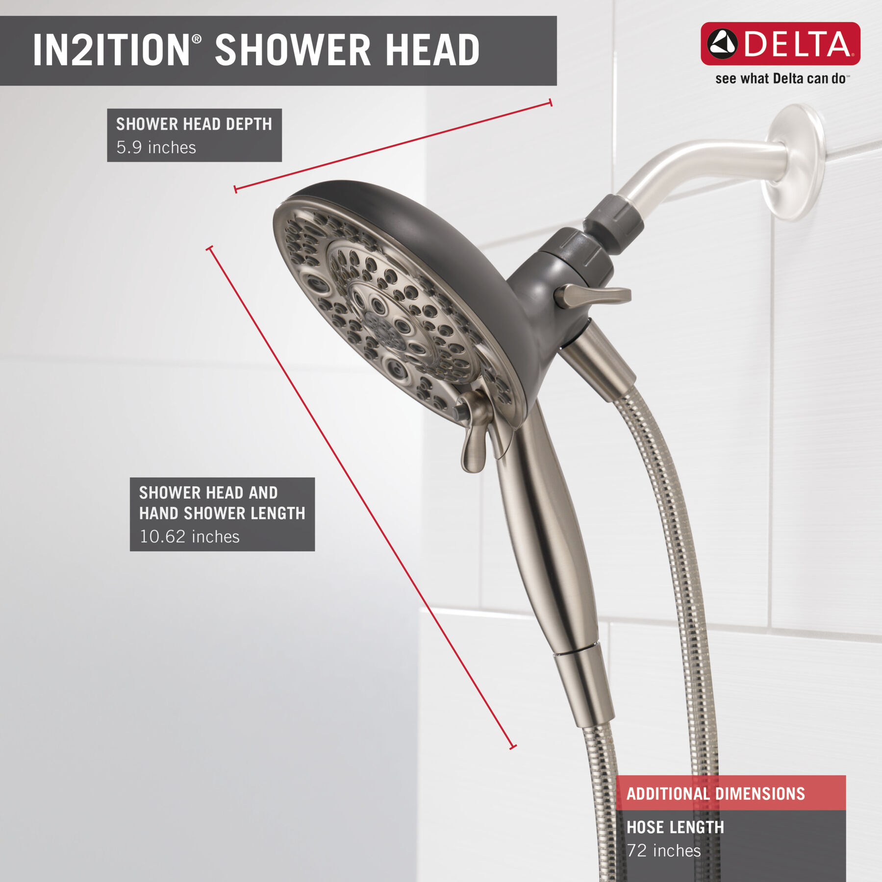In2ition® Two-in-One Shower (Recertified), image 3