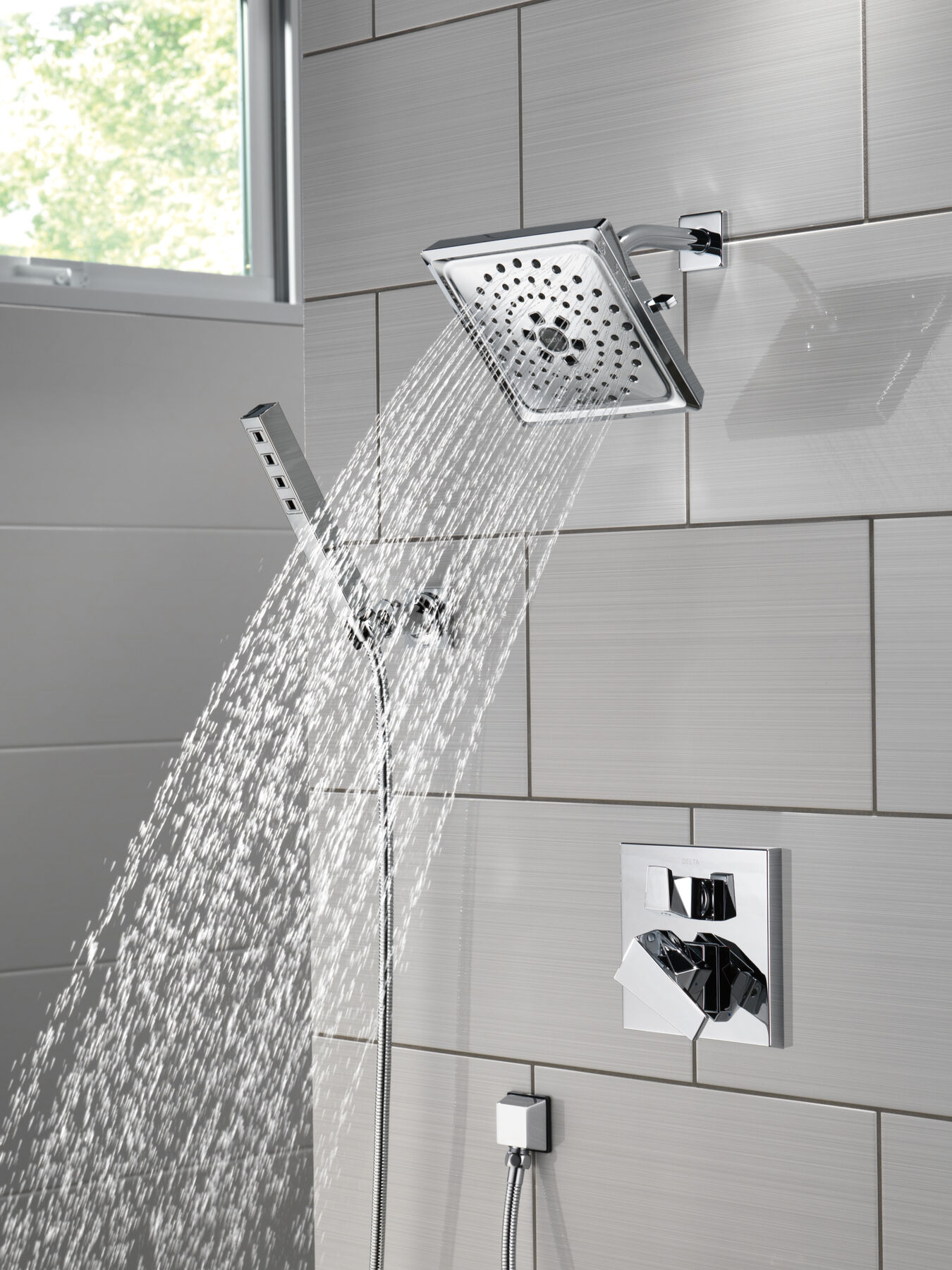 Square Wall Elbow for Hand Shower, image 8