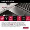 30&rdquo; Workstation Kitchen Sink Undermount&nbsp;16 Gauge&nbsp;Stainless Steel Single Bowl with&nbsp;WorkFlow&trade; Ledge and Accessories