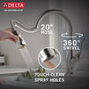 Single Handle Pull-Down Kitchen Faucet with ShieldSpray® Technology