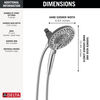 In2ition® 5-Setting Two-in-One Shower