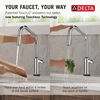 Touch2O&reg; Technology Kitchen Faucet with Touchless Technology