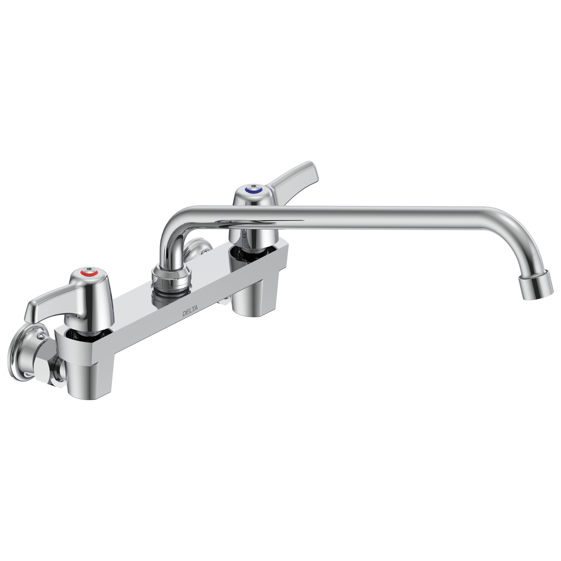 Two Handle 8 In Wallmount Service Sink Faucet