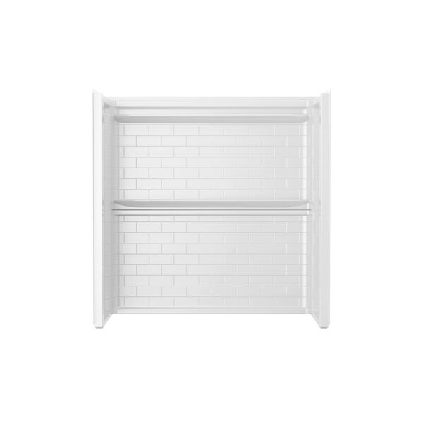 ProCrylic Tile 60 in. x 32 in. Bathtub Wall