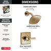 Shower Trim with High-Flow Rough Bundle - 14 Series