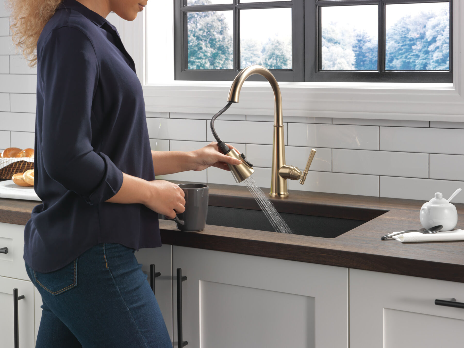 Pull-Down Kitchen w/ShieldSpray 1L (Recertified), image 2
