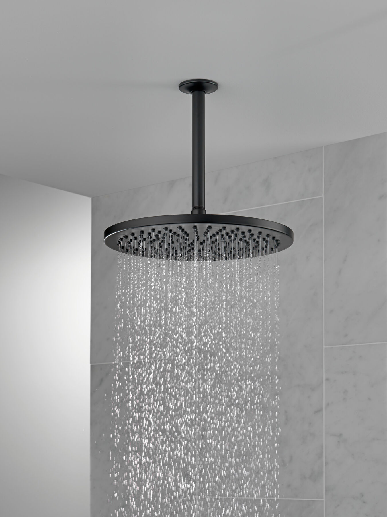 Single-Setting Metal Raincan Shower Head, image 4