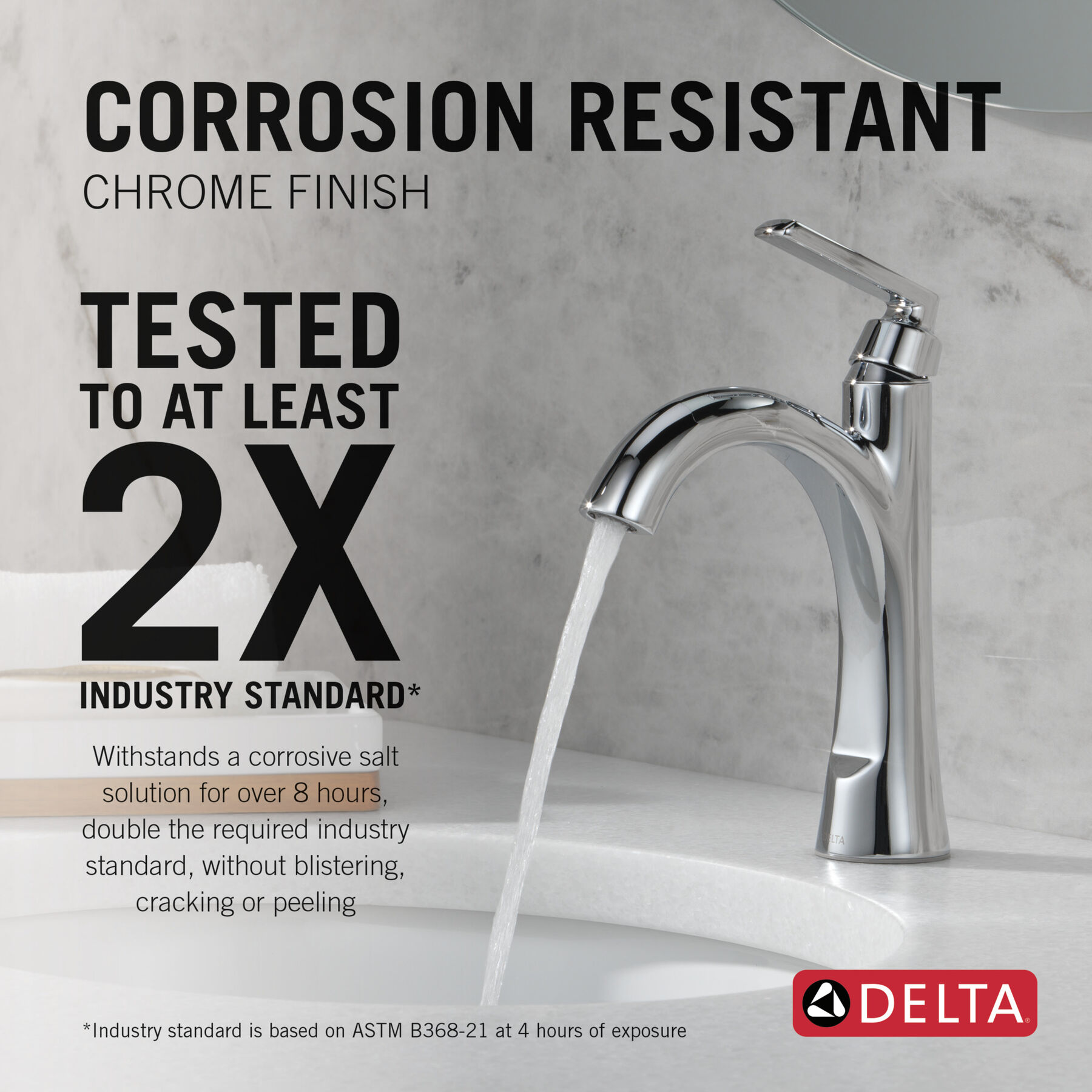 Single Handle Bathroom Faucet, image 2