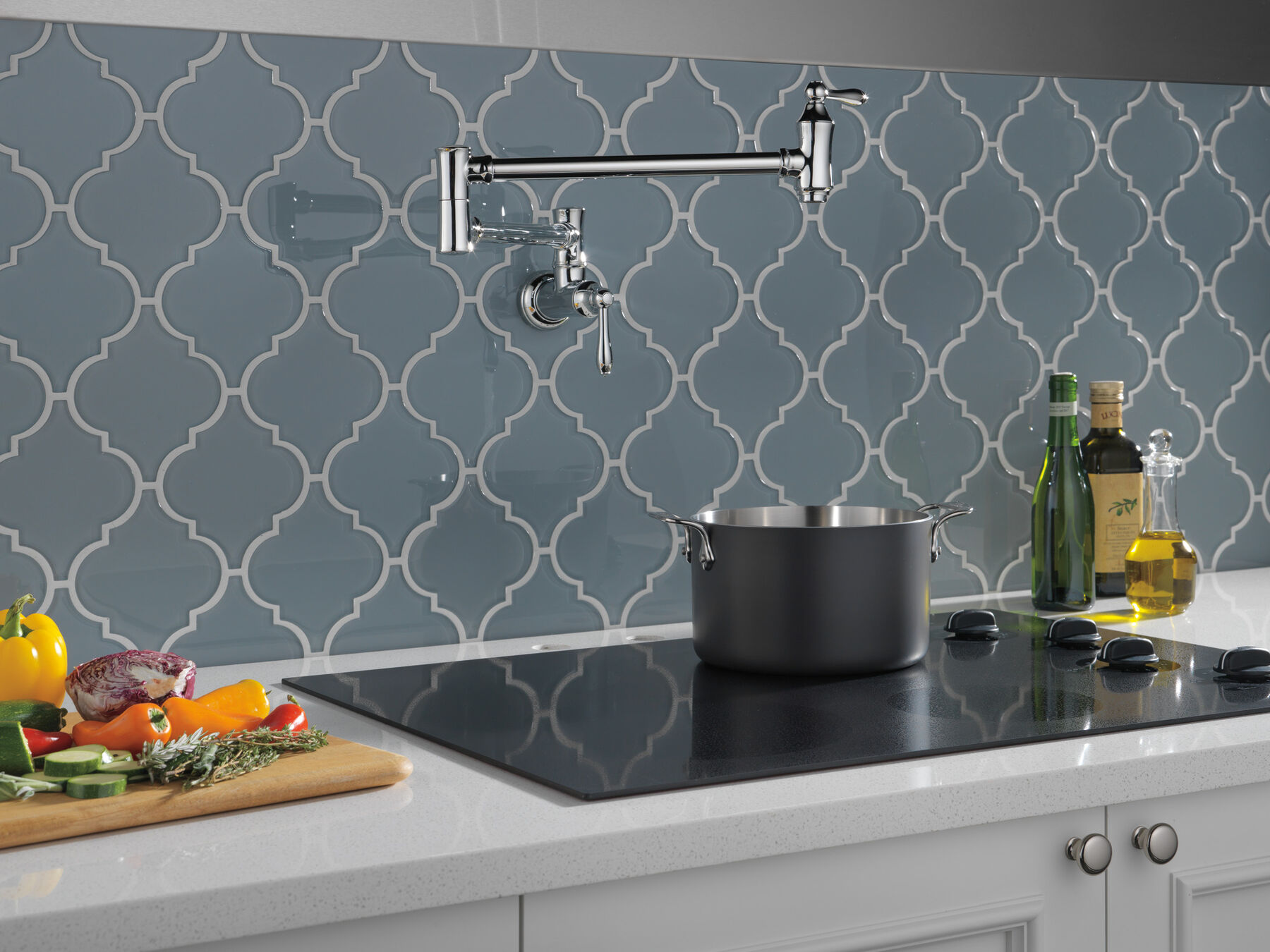 Traditional Wall Mount Pot Filler, image 7