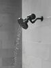 H<sub>2</sub>Okinetic&reg; 5-Setting Contemporary Raincan Shower Head