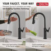 Touch2O&reg; Technology Kitchen Faucet with Touchless Technology