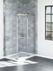 48”x34” Stainless Corner Panel