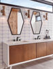 Two Handle Widespread Bathroom Faucet (Recertified)