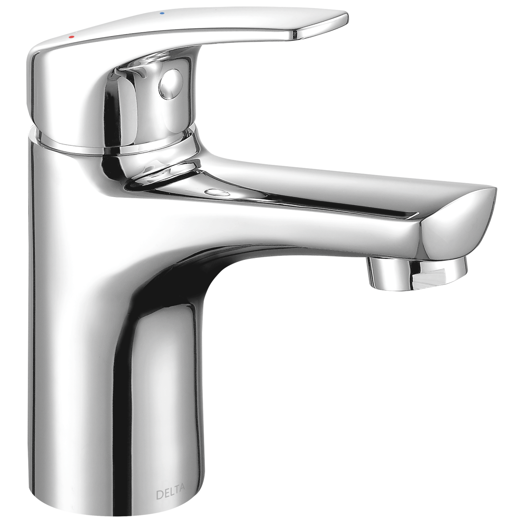 Single Handle Bathroom Faucet - Less Pop-Up
