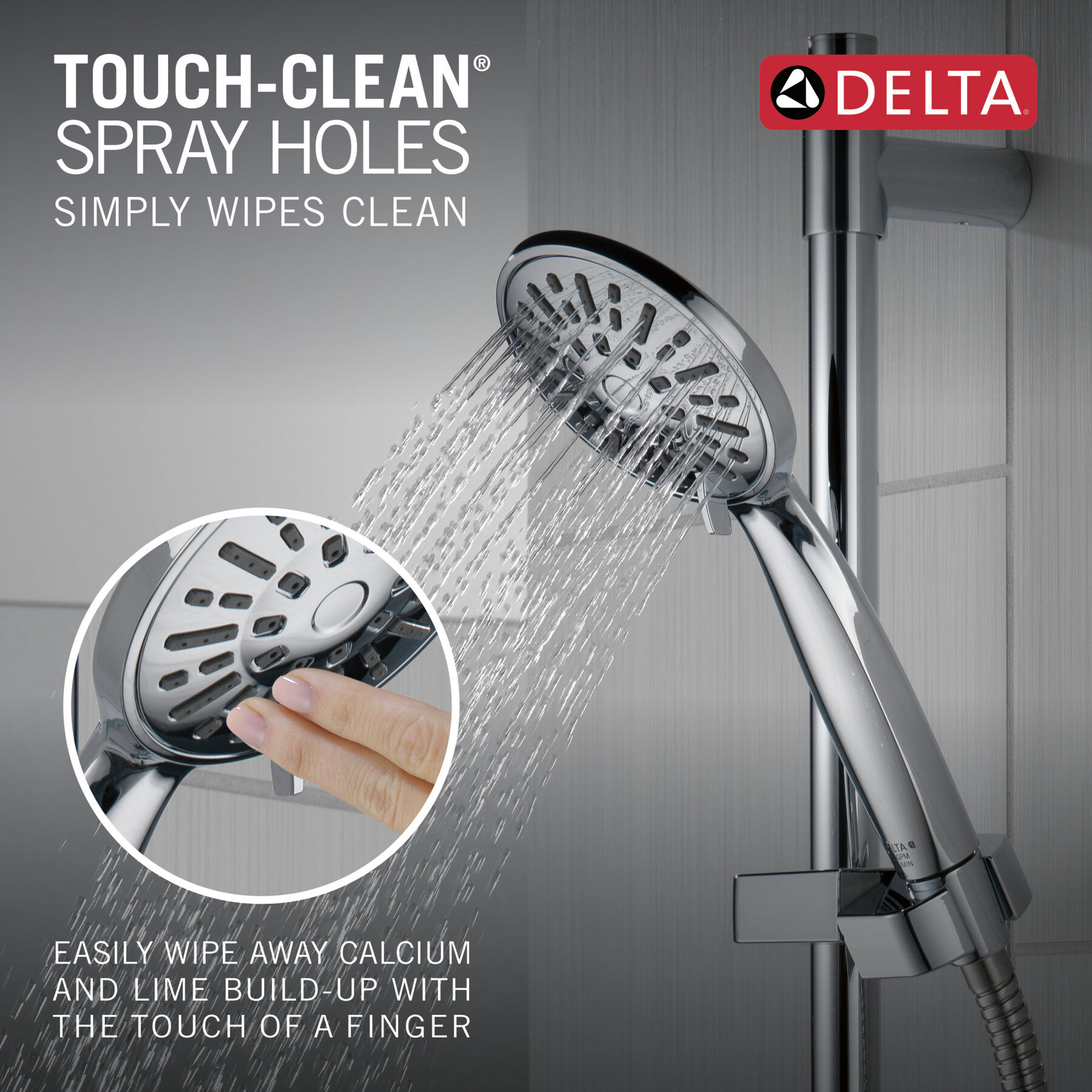 Hand Shower 1.75 GPM w/Slide Bar 4S, image 3