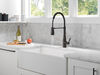 Single-Handle Pull-Down Spring Kitchen Faucet