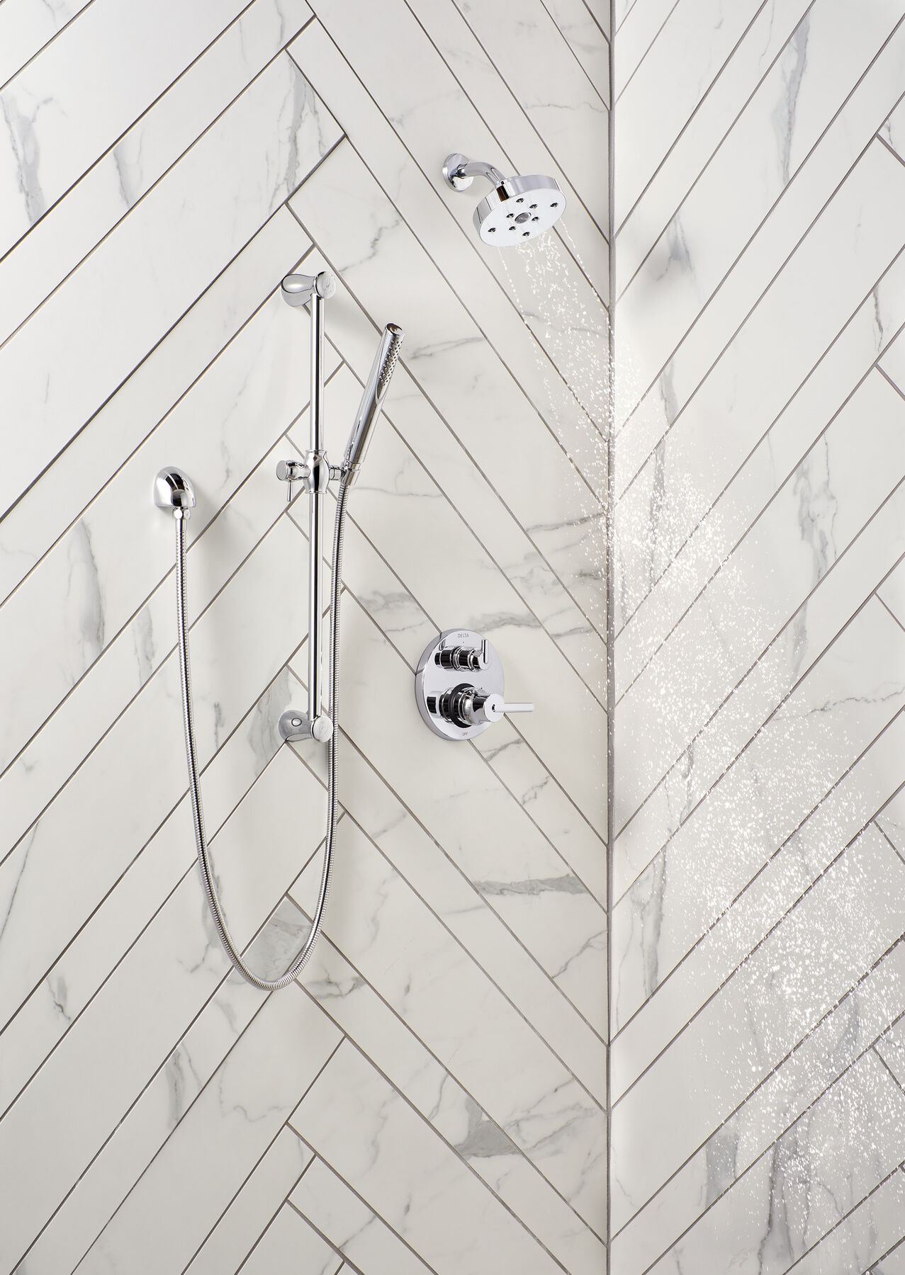 Premium Single-Setting Slide Bar Hand Shower, image 7