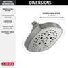 H<sub>2</sub>Okinetic® 5-Setting  Shower Head