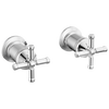 Wall Mount Tub Filler Handle Kit-Cross