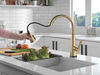 Single-Handle Pull-Down Kitchen Faucet with Touch<sub>2</sub>O® Technology