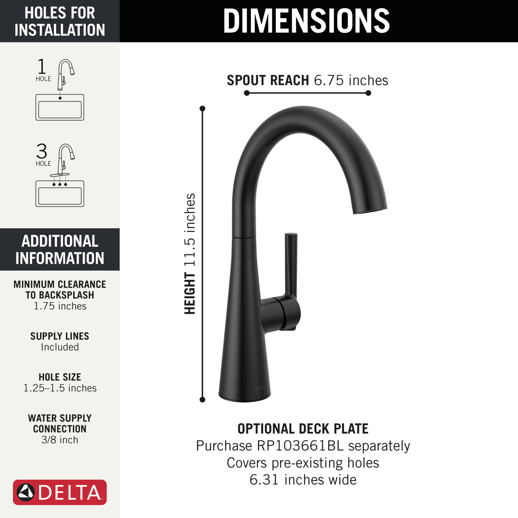 Bar Faucet (Recertified)