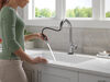 Touch2O with Touchless Technology Single Handle Pull-Down Kitchen Faucet with Soap Dispenser