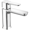 Single Handle Bathroom Faucet - Less Pop-Up