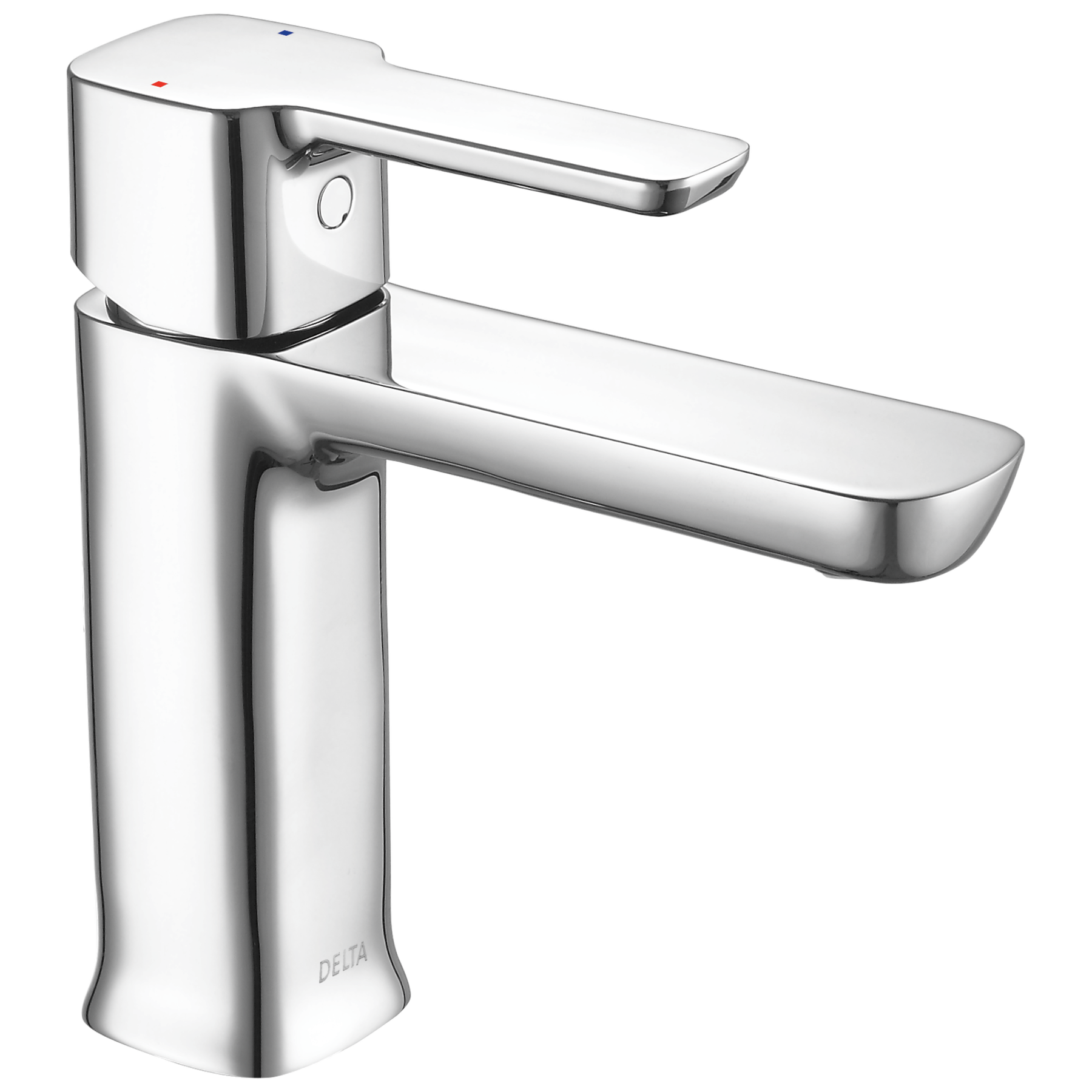 Single Handle Bathroom Faucet - Less Pop-Up