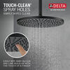 Single-Setting Metal Raincan Shower Head