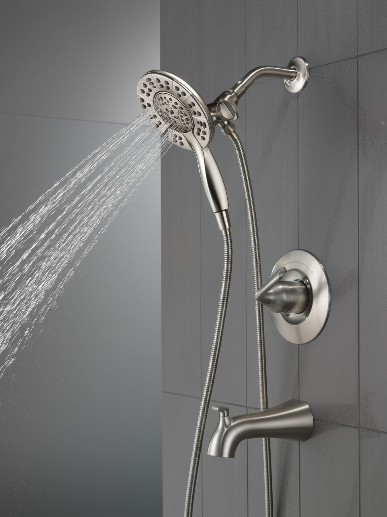 Tub/Shower Rough & Trim 1L 14S (Recertified), image 5