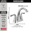 Two Handle Centerset Bathroom Faucet