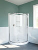 38" OPP Round Shower Enclosure Clear