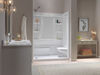 Procrylic Seated Shower Kit 60"x32" Left Drain