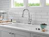 Touch2O with Touchless and VoiceIQ&reg; Technology Single Handle Pull-Down Kitchen Faucet with Soap Dispenser