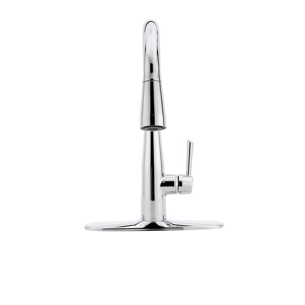 Single Handle Pull-down Kitchen Faucet (Recertified)