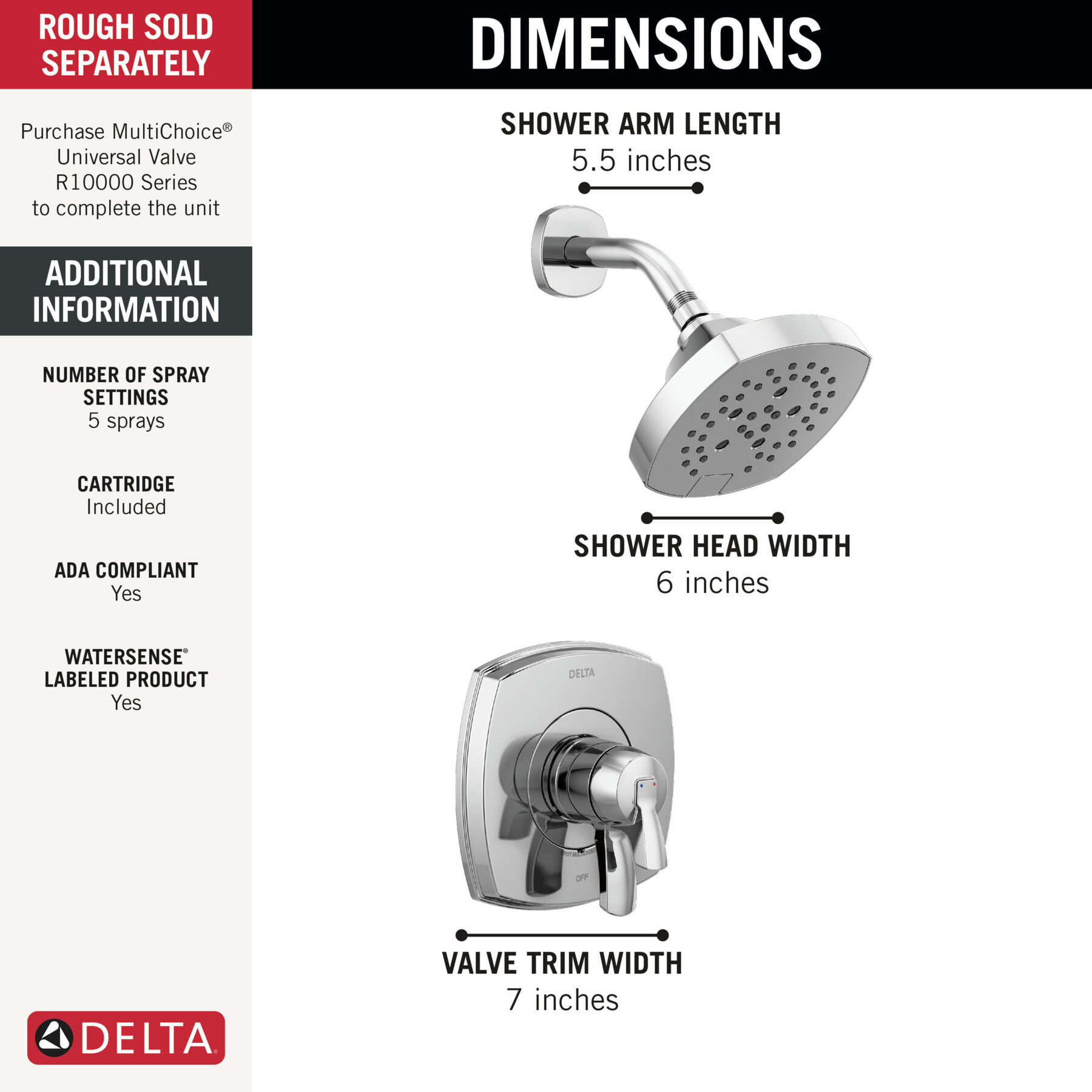 17 Series Shower Only, image 2