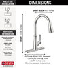Single Handle Pull-Down Kitchen Faucet