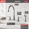 Two Handle Kitchen Faucet with Spray