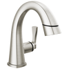 Single Handle Pull Down Bathroom Faucet (Recertified)